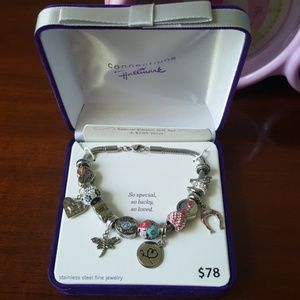 Hallmark Stainlees Steel Bundle  Charm  Bracelet